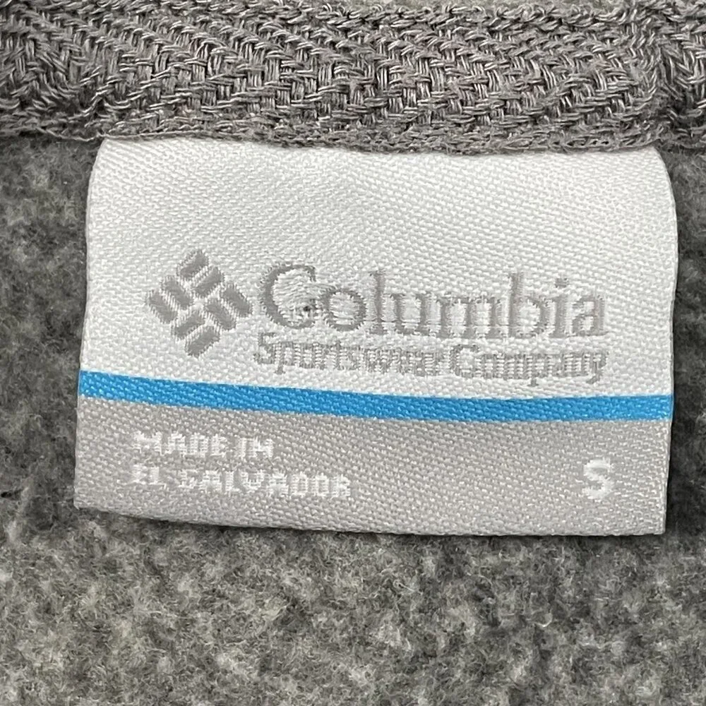Columbia Sportswear Hoodie Mens Small Grey‎ Outdoor Winter